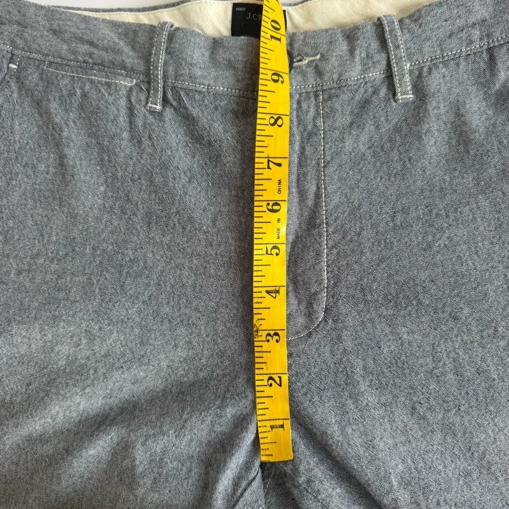 J. CREW 484 Slim-Fit Twill Pant‎ 32x30 (measured 33x29.5) Grey Stretch Career